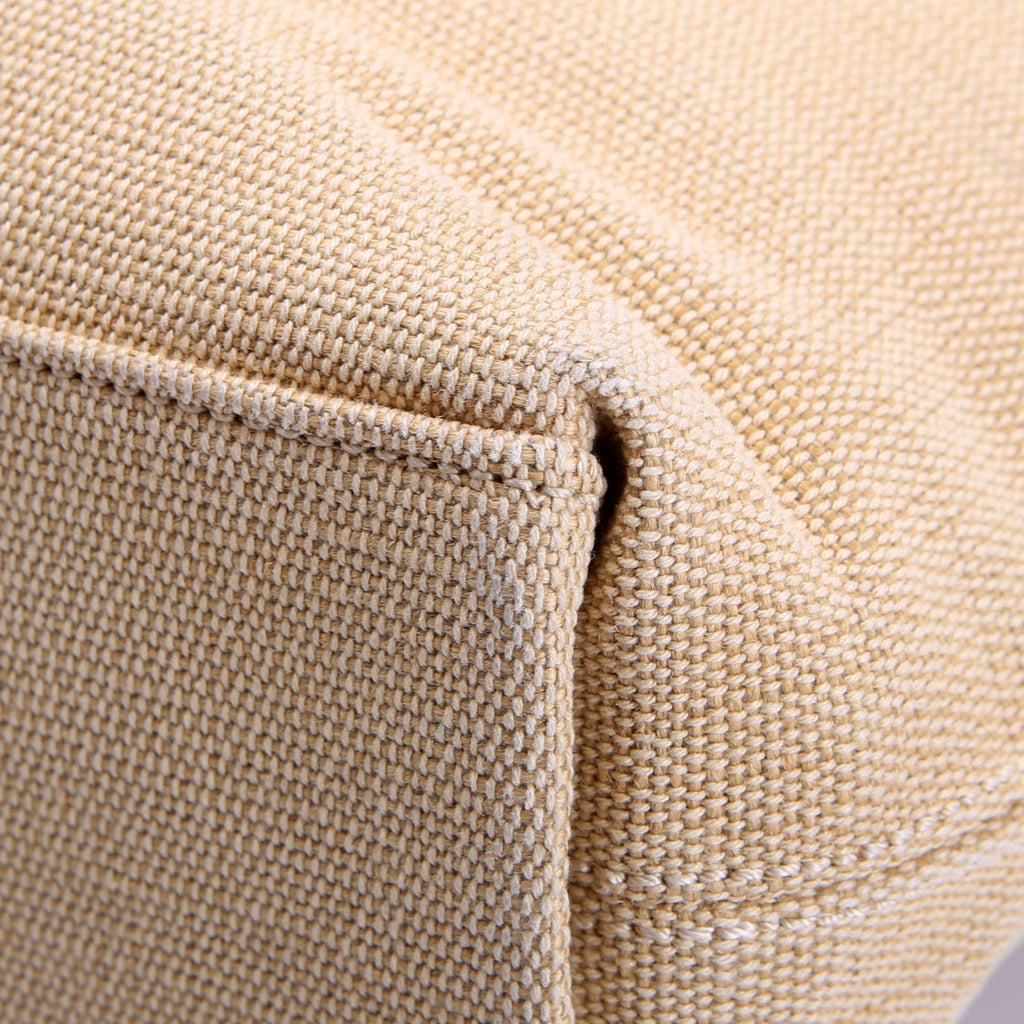 Chanel CC Canvas Tote Vintage Tan