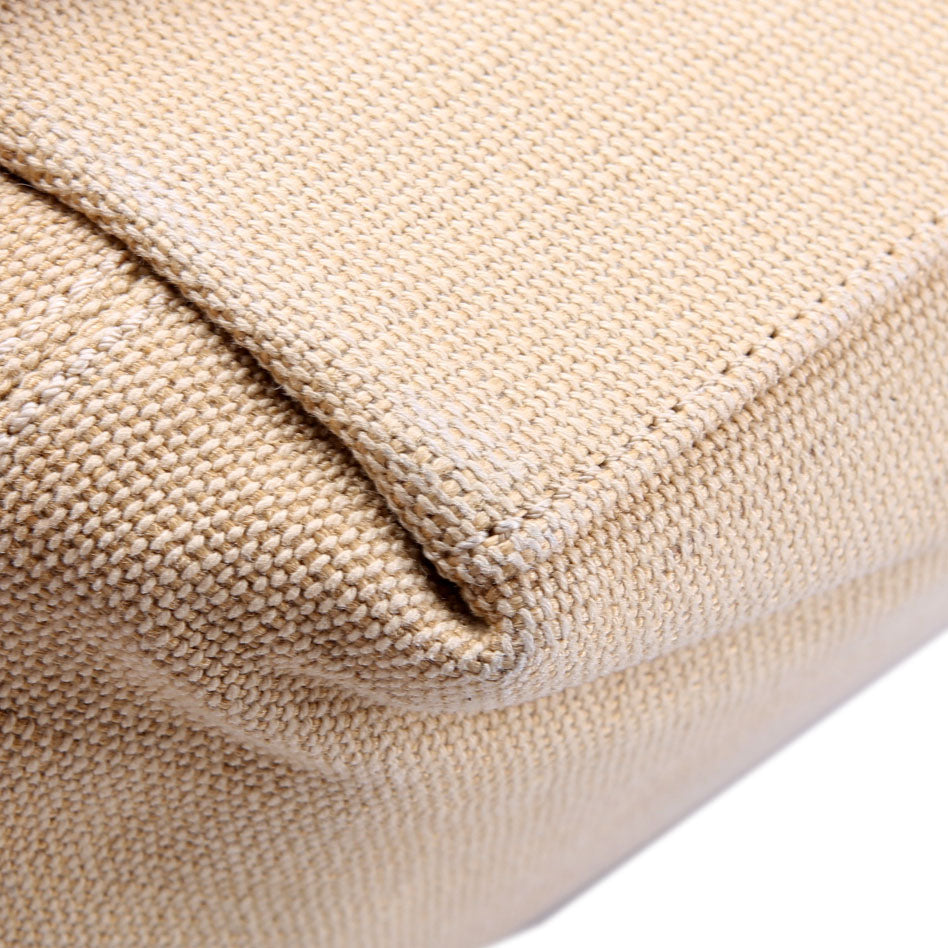 Chanel CC Canvas Tote Vintage Tan
