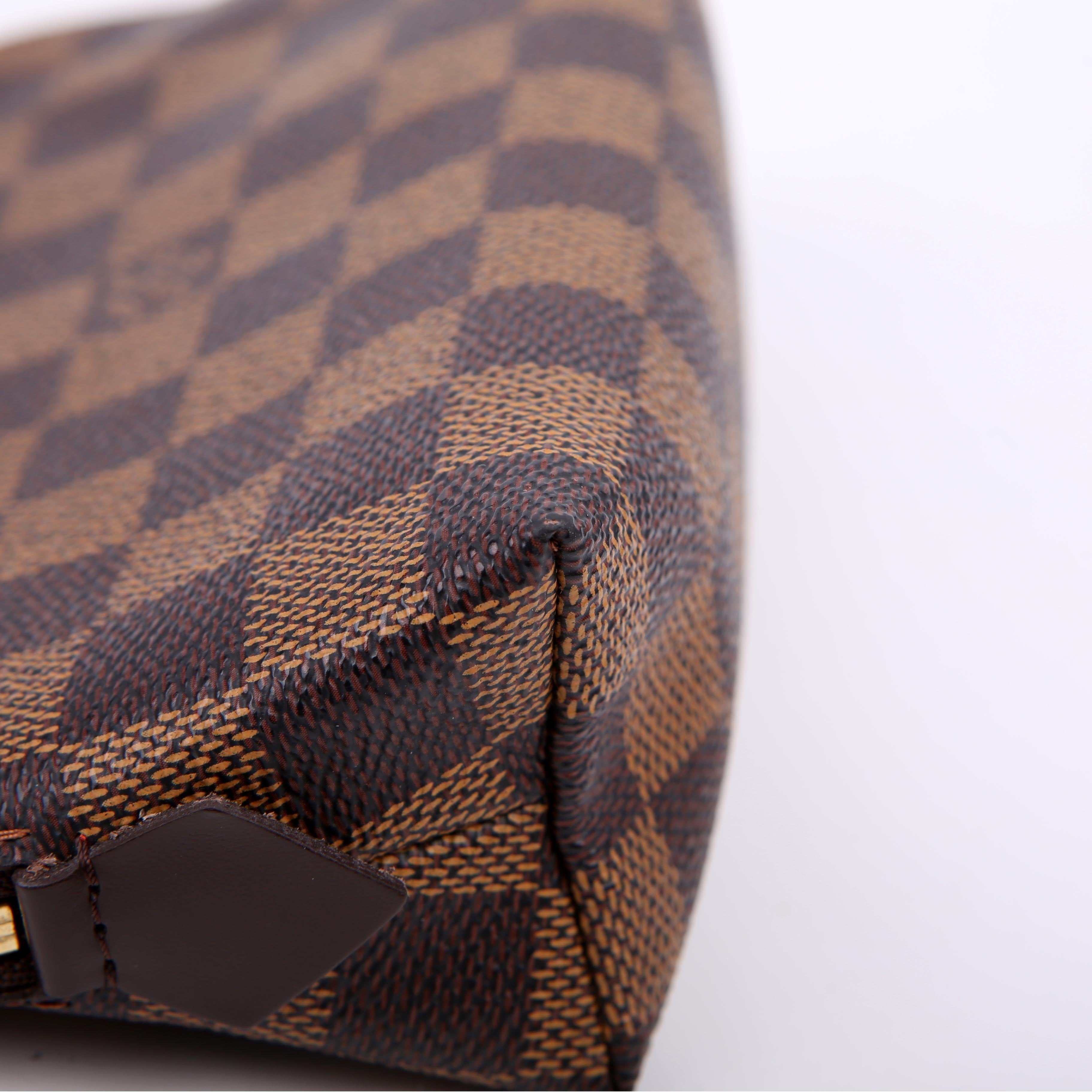 Louis Vuitton Cosmetic Pouch PM Damier Ebene