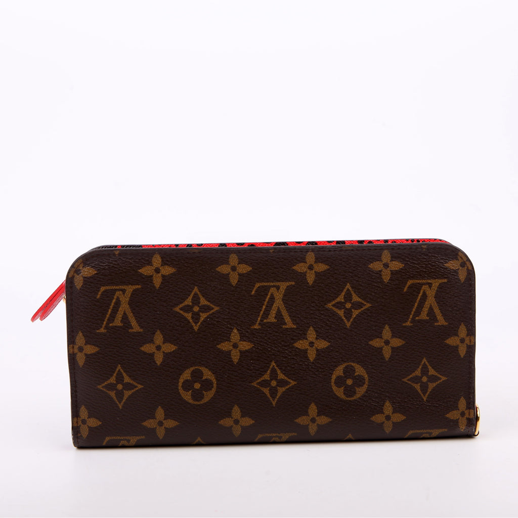 Louis Vuitton Insolite Wallet Kusama Monogram Red