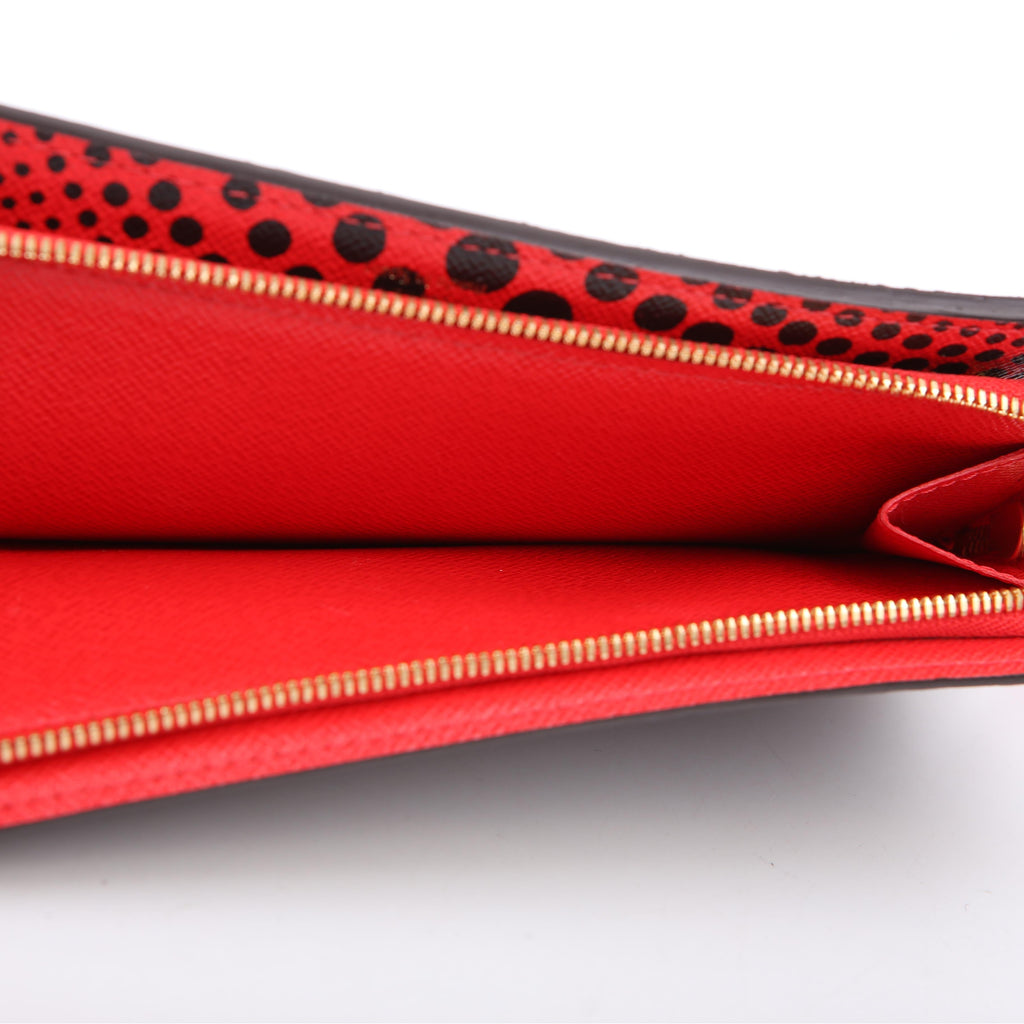 Louis Vuitton Insolite Wallet Kusama Monogram Red