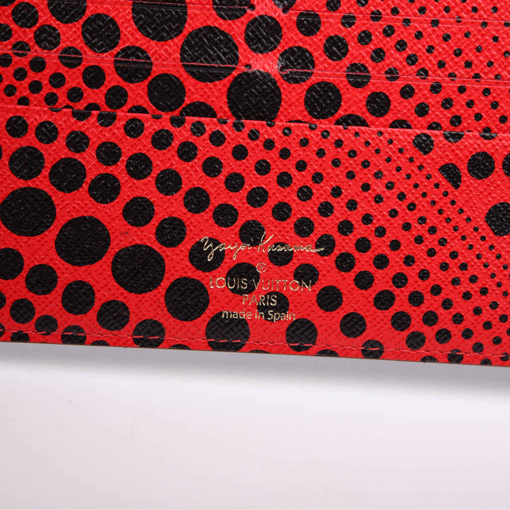 Louis Vuitton Insolite Wallet Kusama Monogram Red