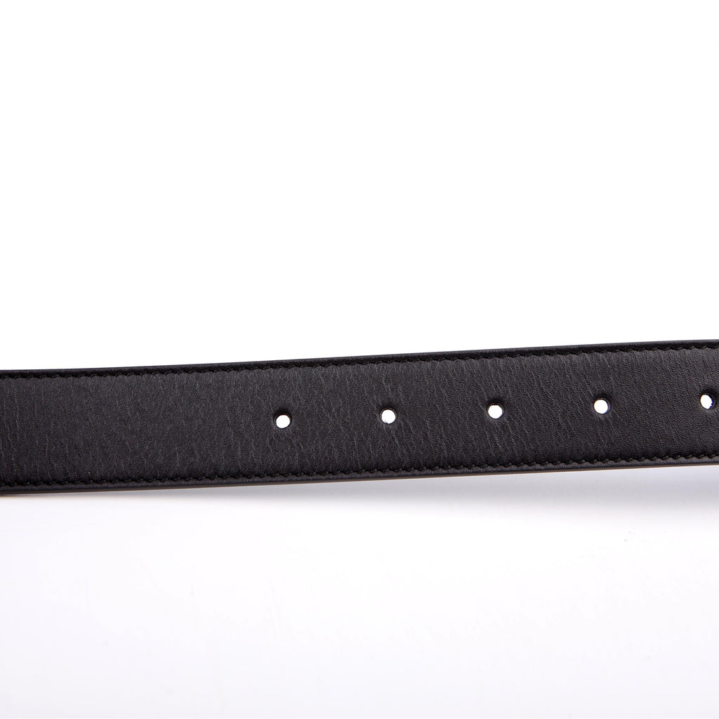Gucci 414516 GG Marmont Belt Size 80/32 Black