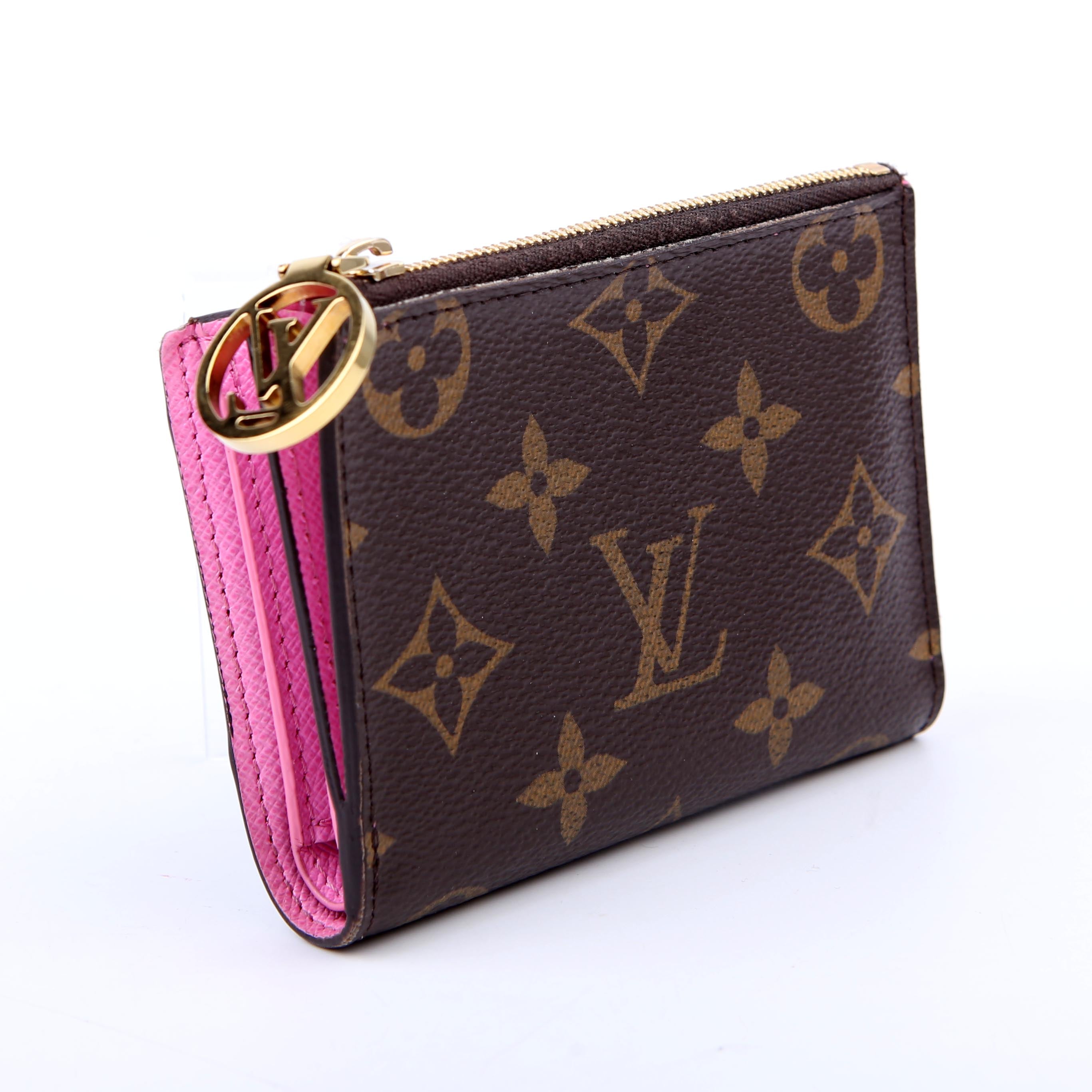 Louis Vuitton Lisa Wallet Monogram Pink