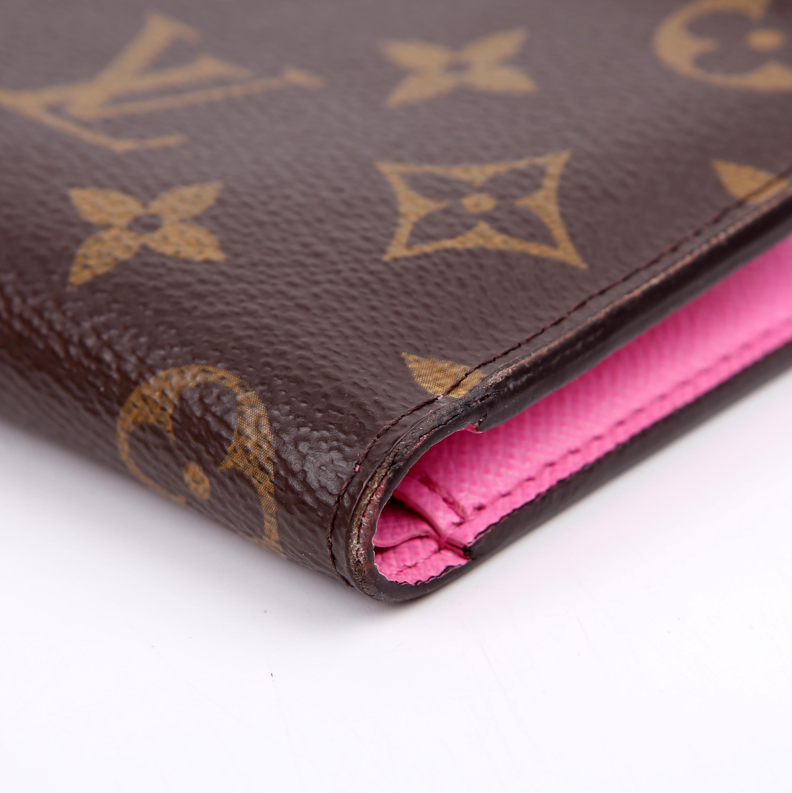 Louis Vuitton Lisa Wallet Monogram Pink