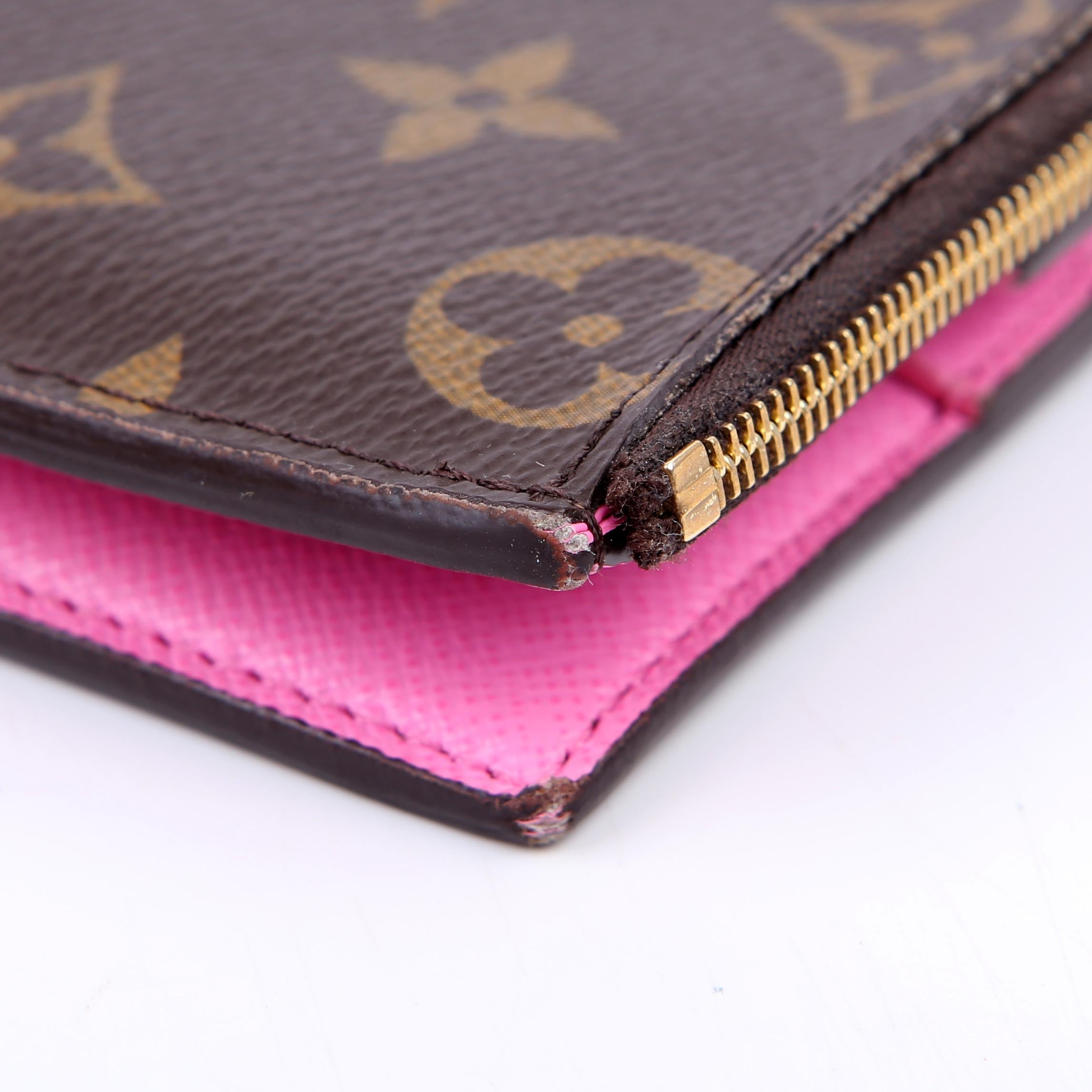 Louis Vuitton Lisa Wallet Monogram Pink