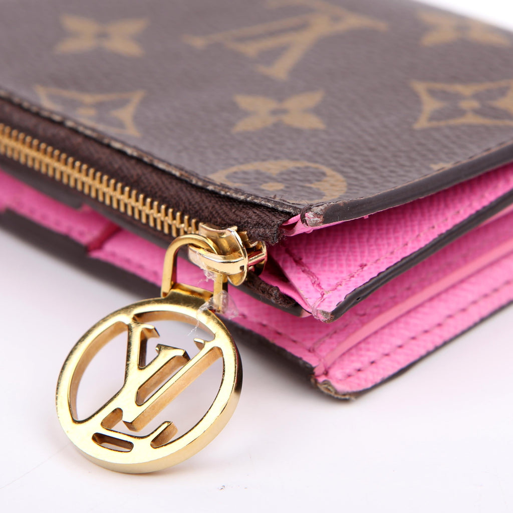 Louis Vuitton Lisa Wallet Monogram Pink