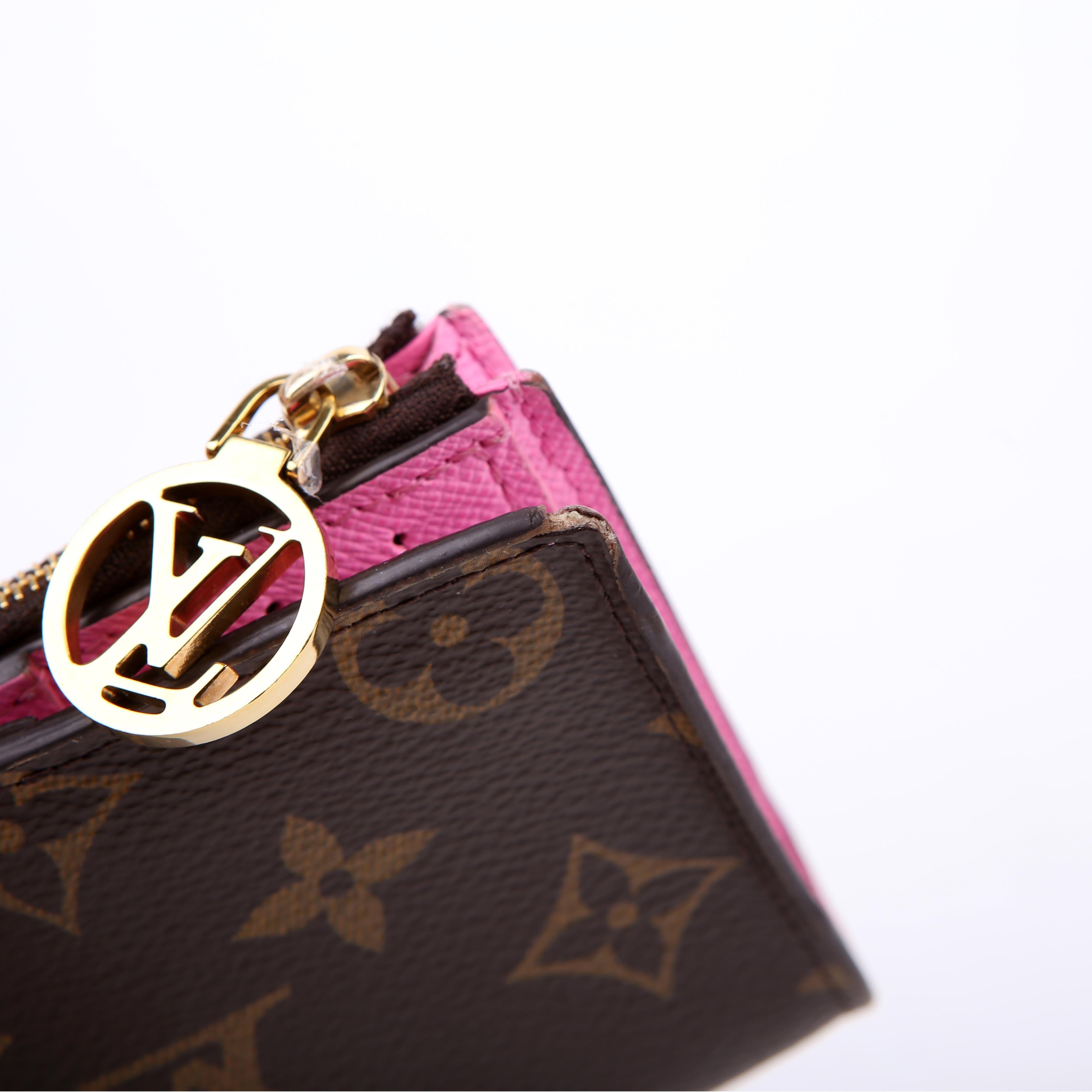 Louis Vuitton Lisa Wallet Monogram Pink