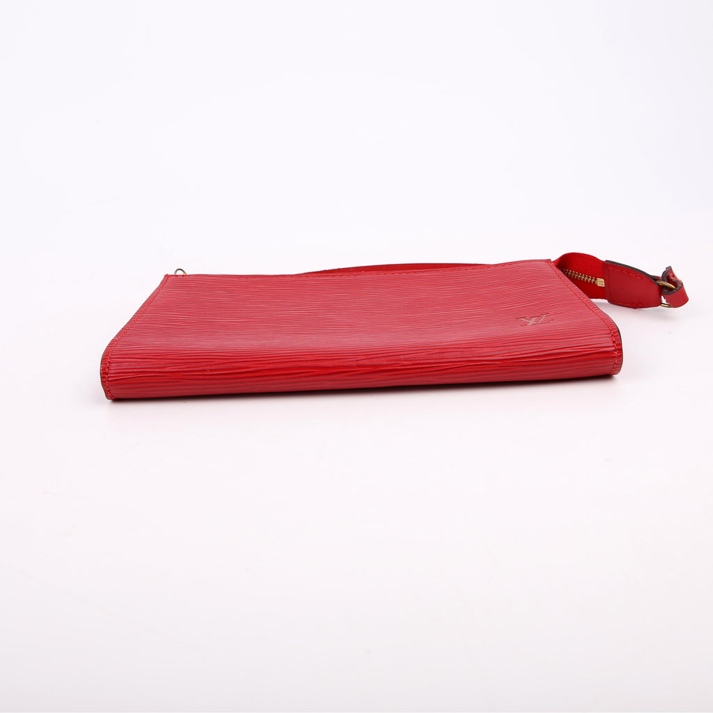 Louis Vuitton Pochette Accessories Epi Red