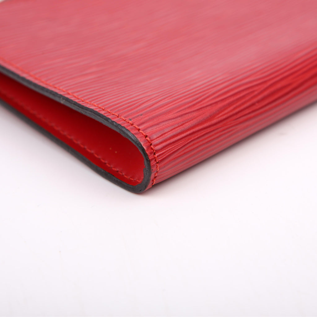 Louis Vuitton Pochette Accessories Epi Red