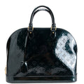 Louis Vuitton Alma GM Vernis Green
