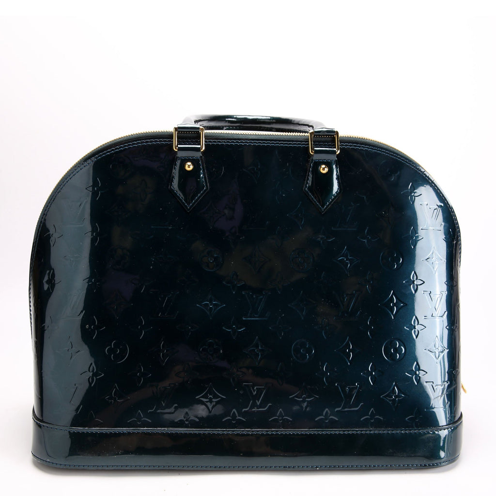Louis Vuitton Alma GM Vernis Green