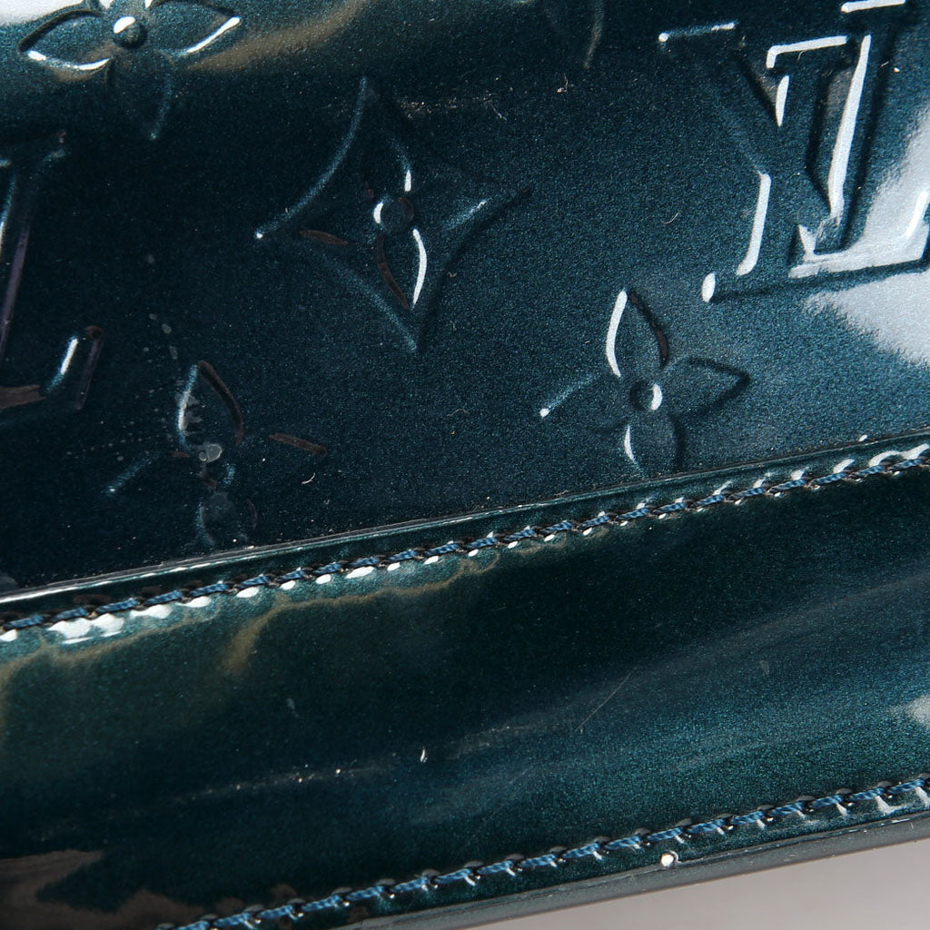Louis Vuitton Alma GM Vernis Green