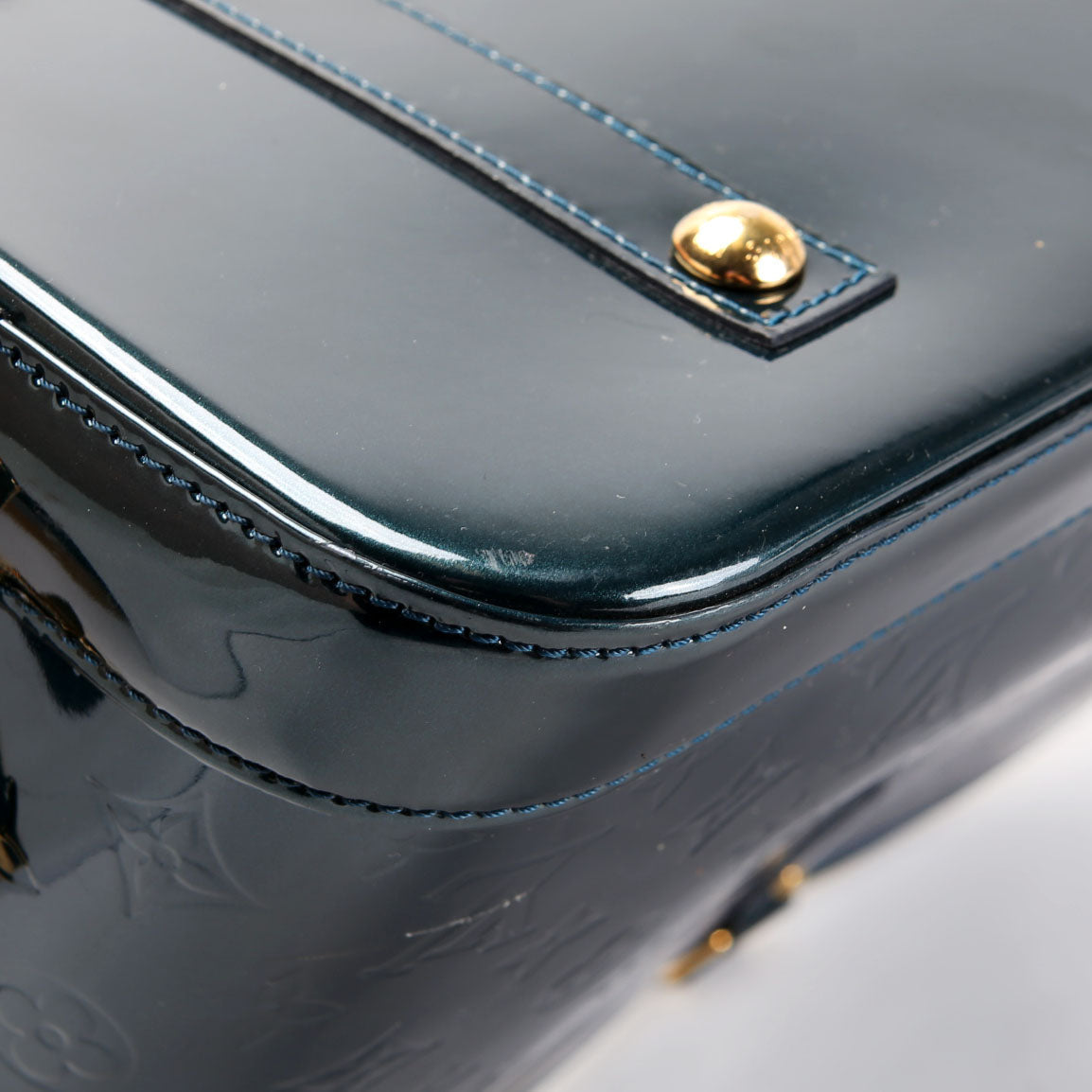 Louis Vuitton Alma GM Vernis Green