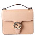 Gucci 510304 Interlocking Small Crossbody Nude
