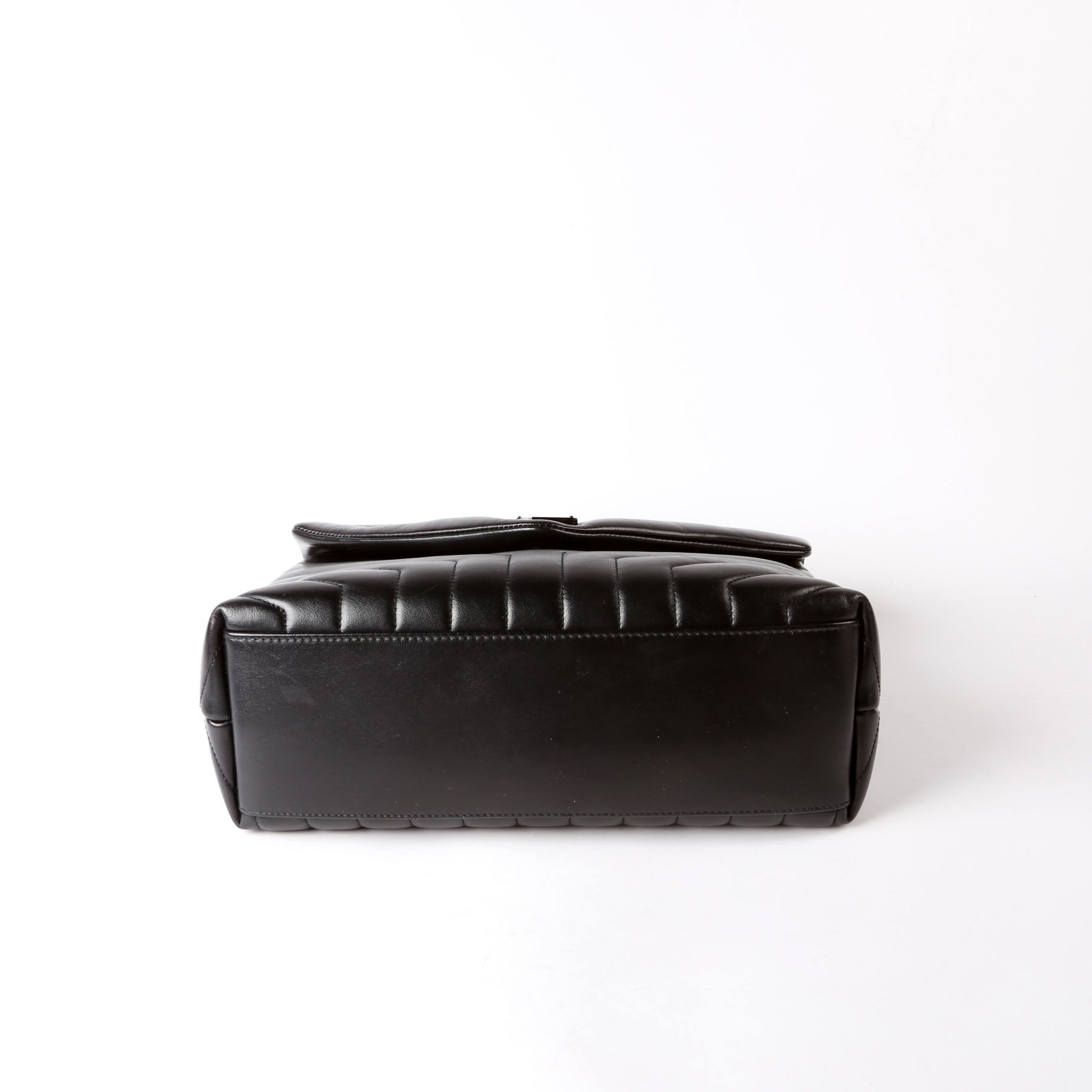 Saint Laurent Loulou Medium Quilted 574946 Black