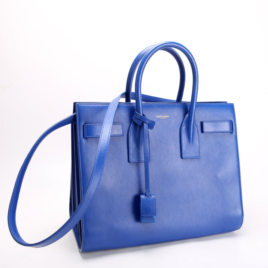 Saint Laurent Sac De Jour Small 355153 Blue