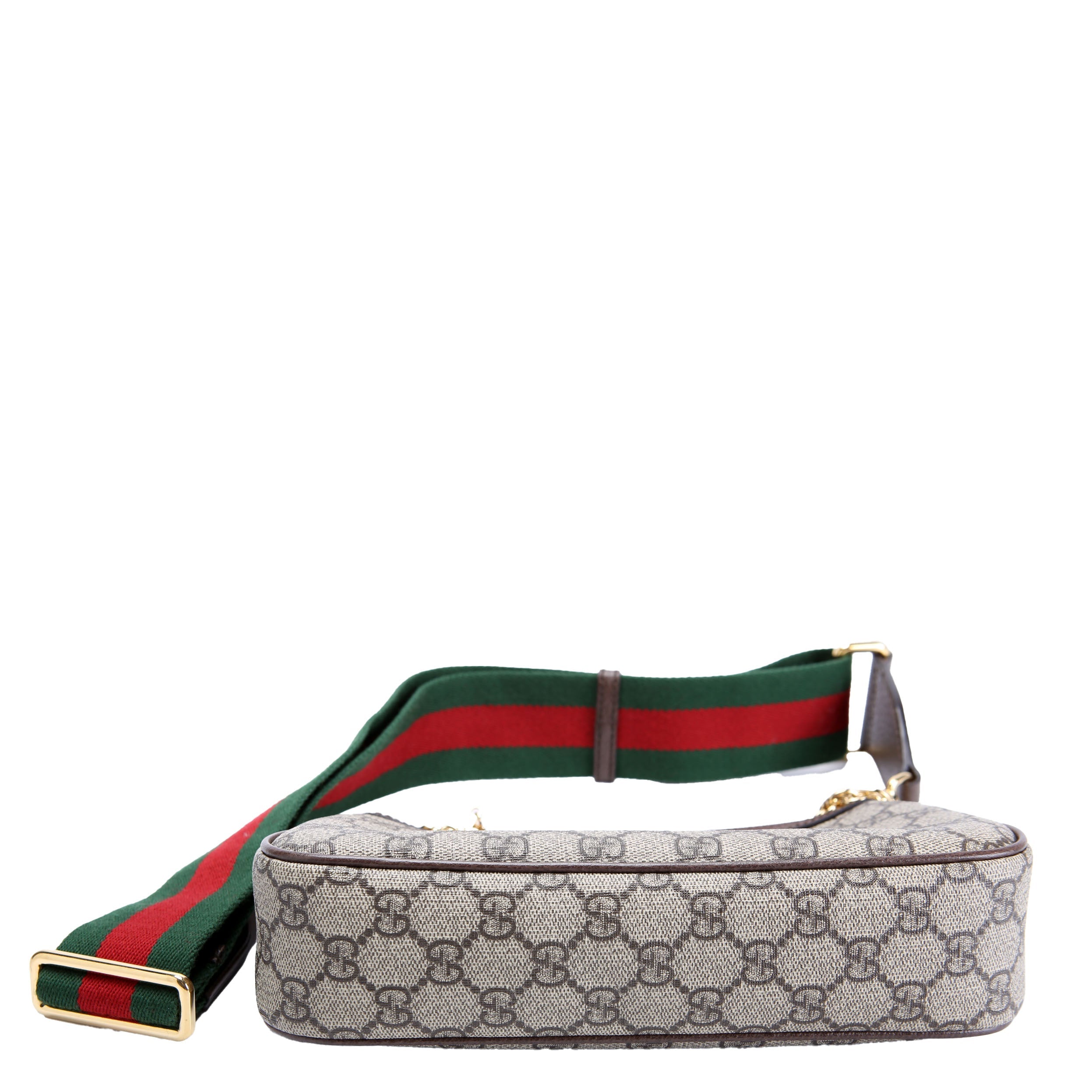 Gucci 735132 GG Supreme Small Handbag Brown