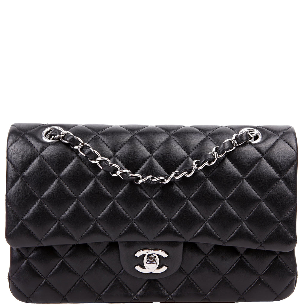 Chanel Classic Flap Medium Lambskin RFID Black