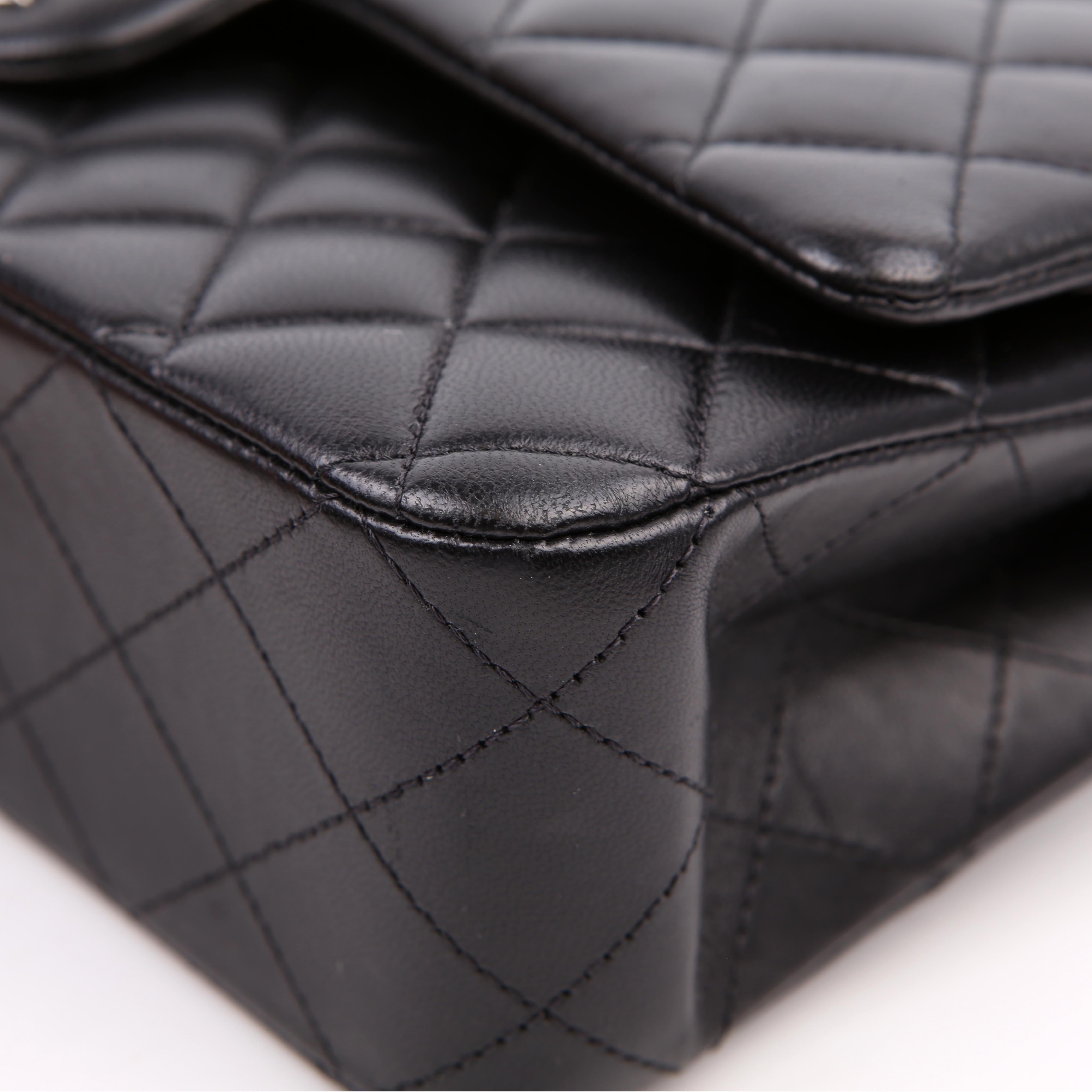 Chanel Classic Flap Medium Lambskin RFID Black