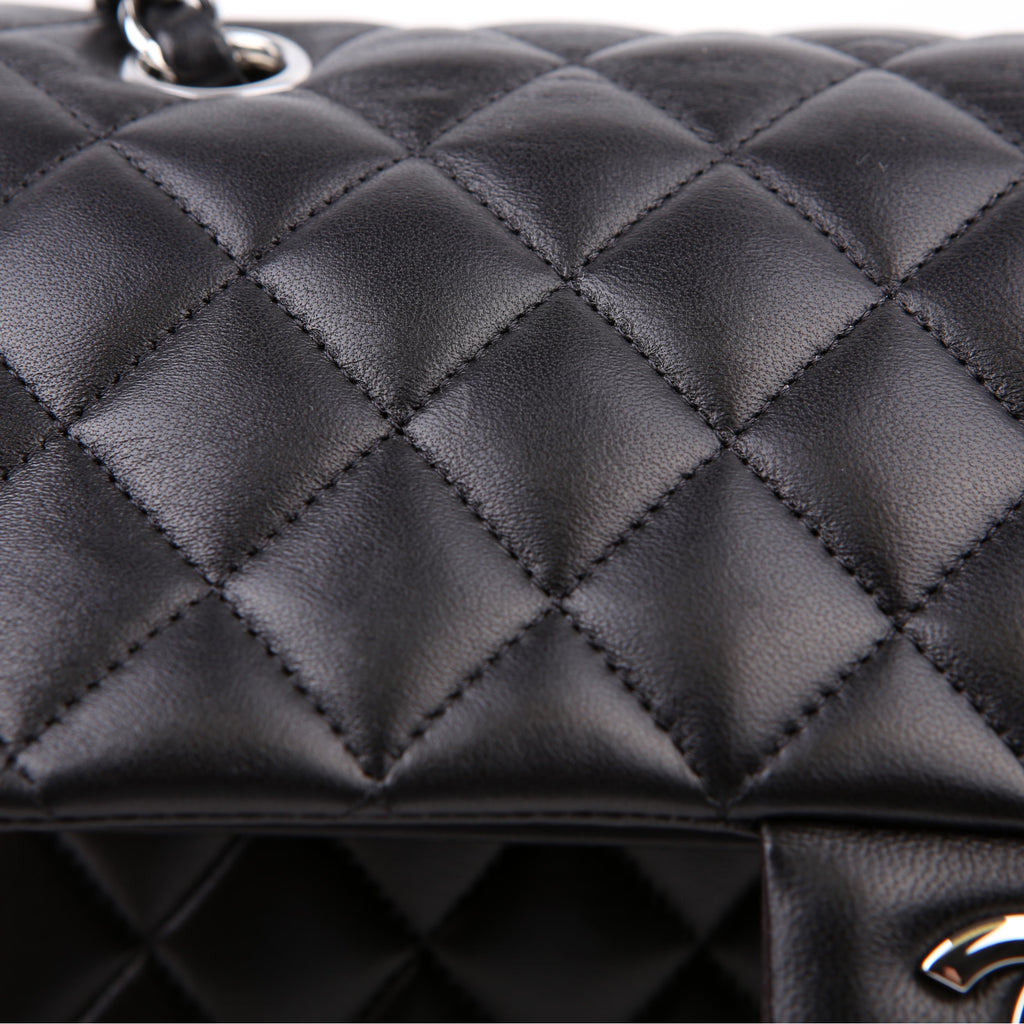 Chanel Classic Flap Medium Lambskin RFID Black