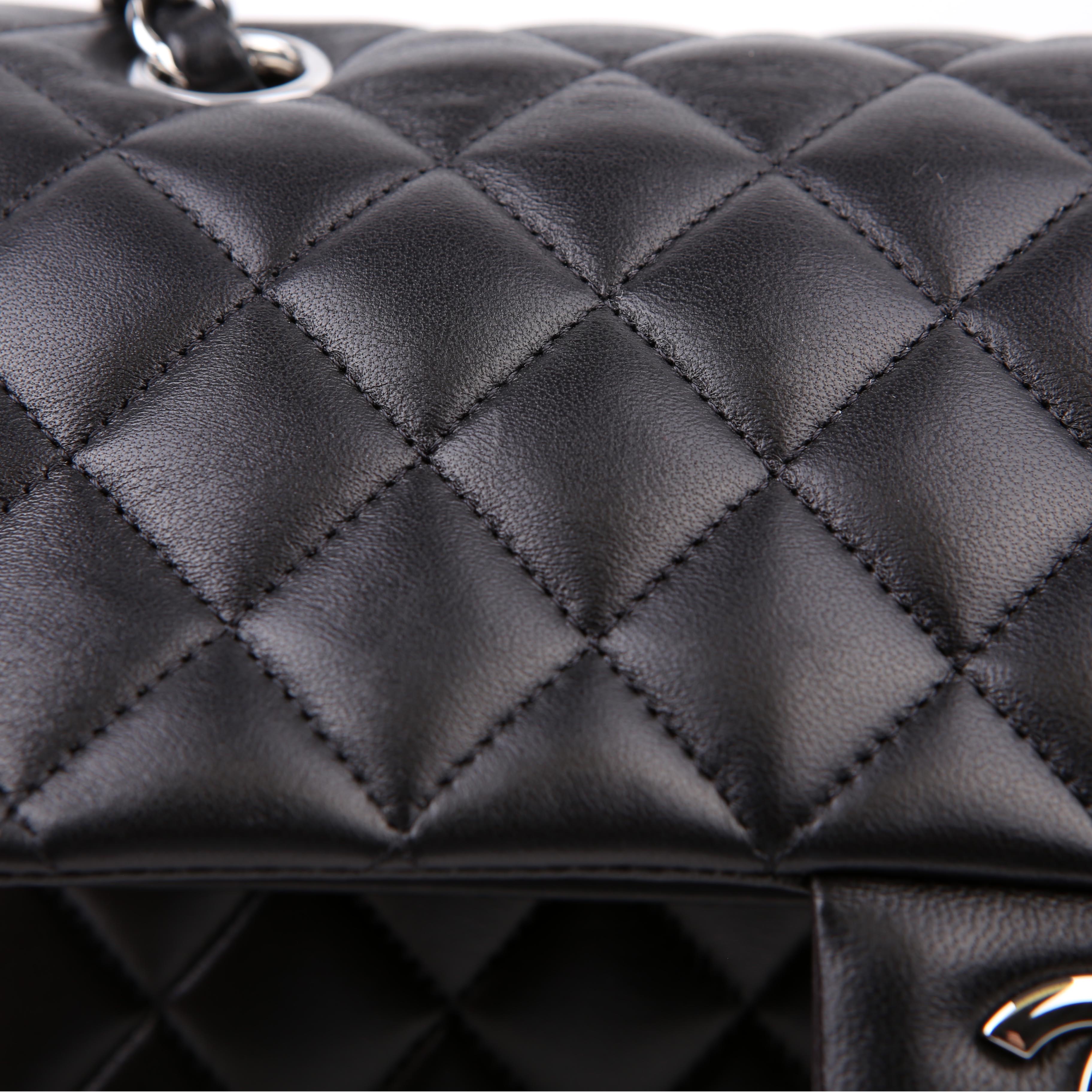 Chanel Classic Flap Medium Lambskin RFID Black