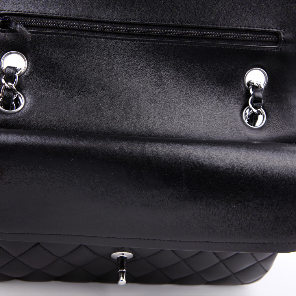Chanel Classic Flap Medium Lambskin RFID Black