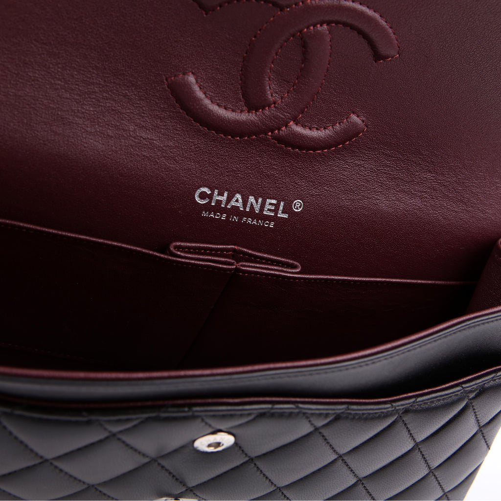 Chanel Classic Flap Medium Lambskin RFID Black