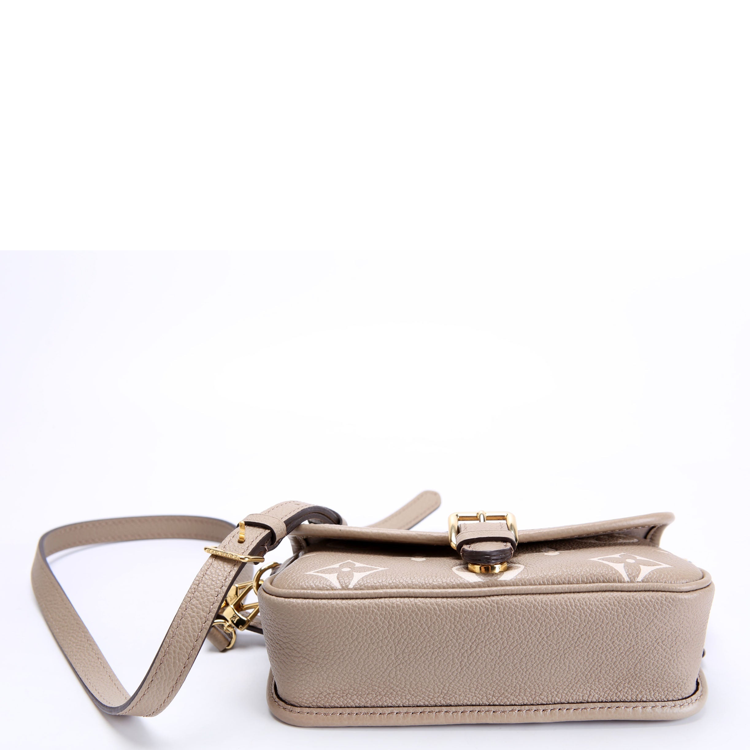 Louis Vuitton Nano Diane Bi-Color Empreinte Turtle Dove