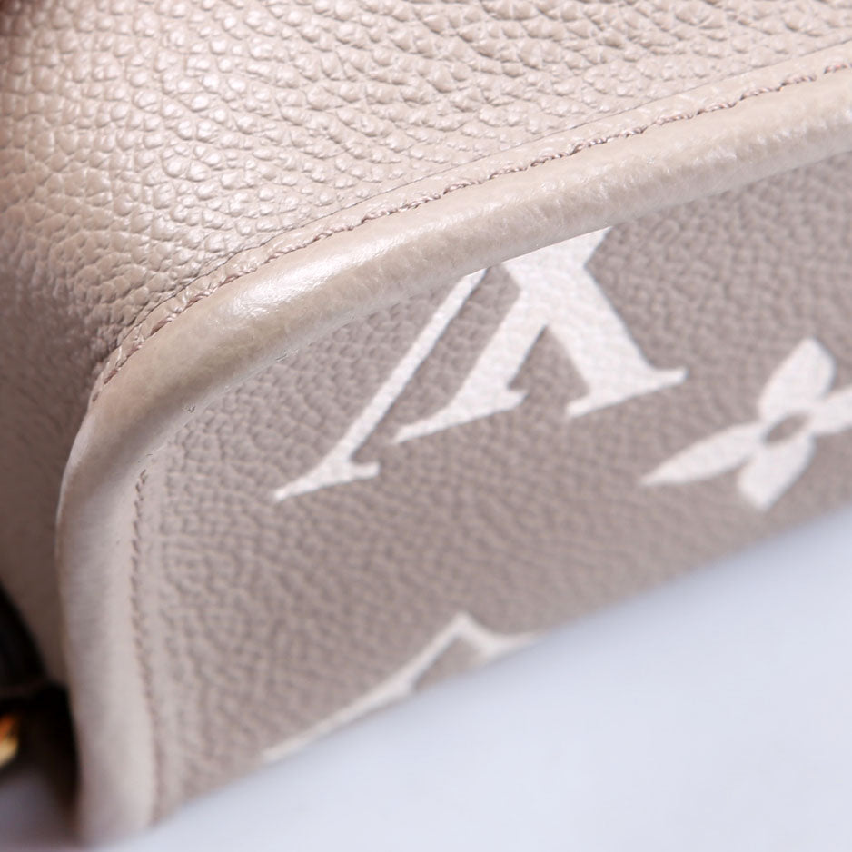 Louis Vuitton Nano Diane Bi-Color Empreinte Turtle Dove