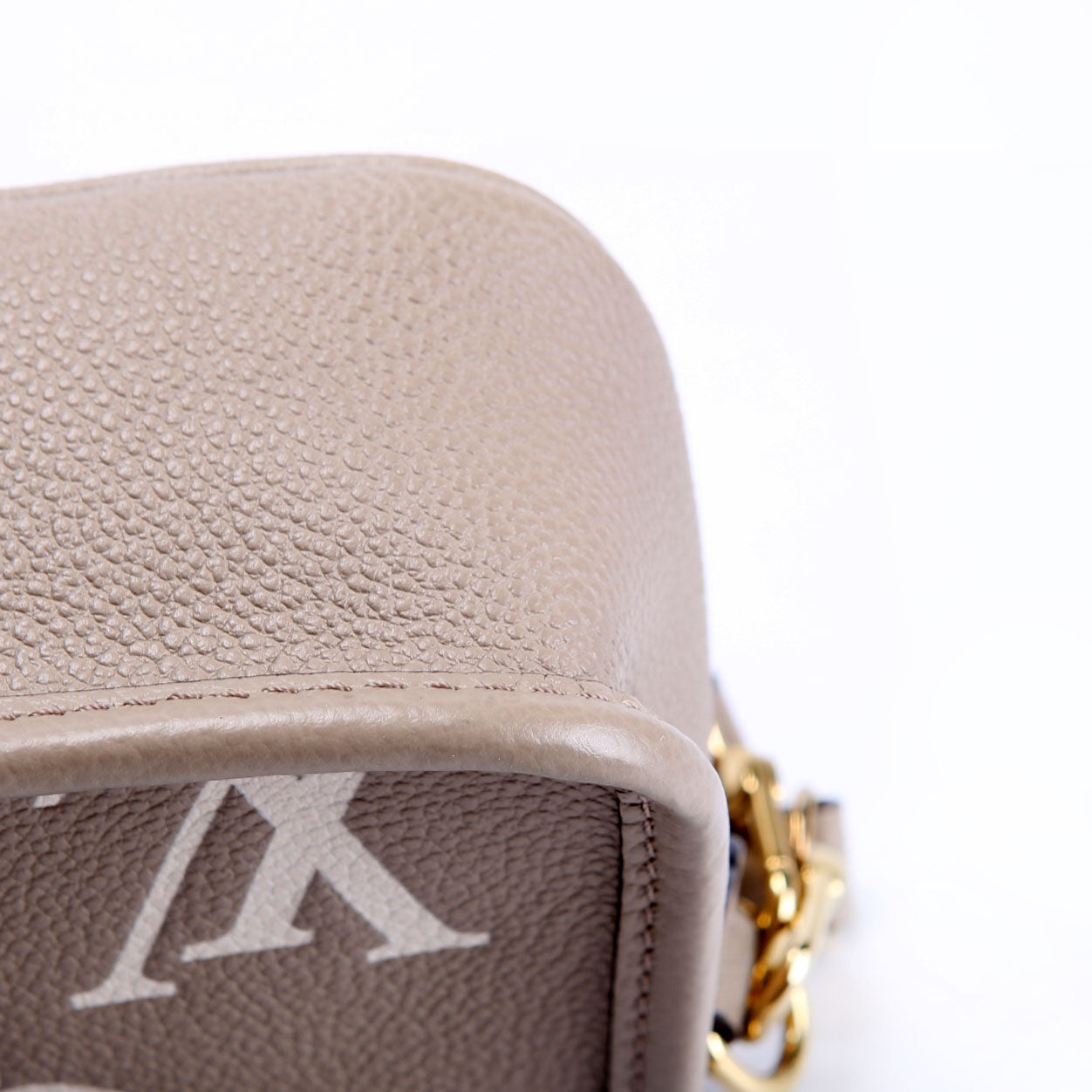 Louis Vuitton Nano Diane Bi-Color Empreinte Turtle Dove