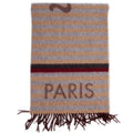 Louis Vuitton Since 1854 Wool/Angora Muffler Scarf Tan