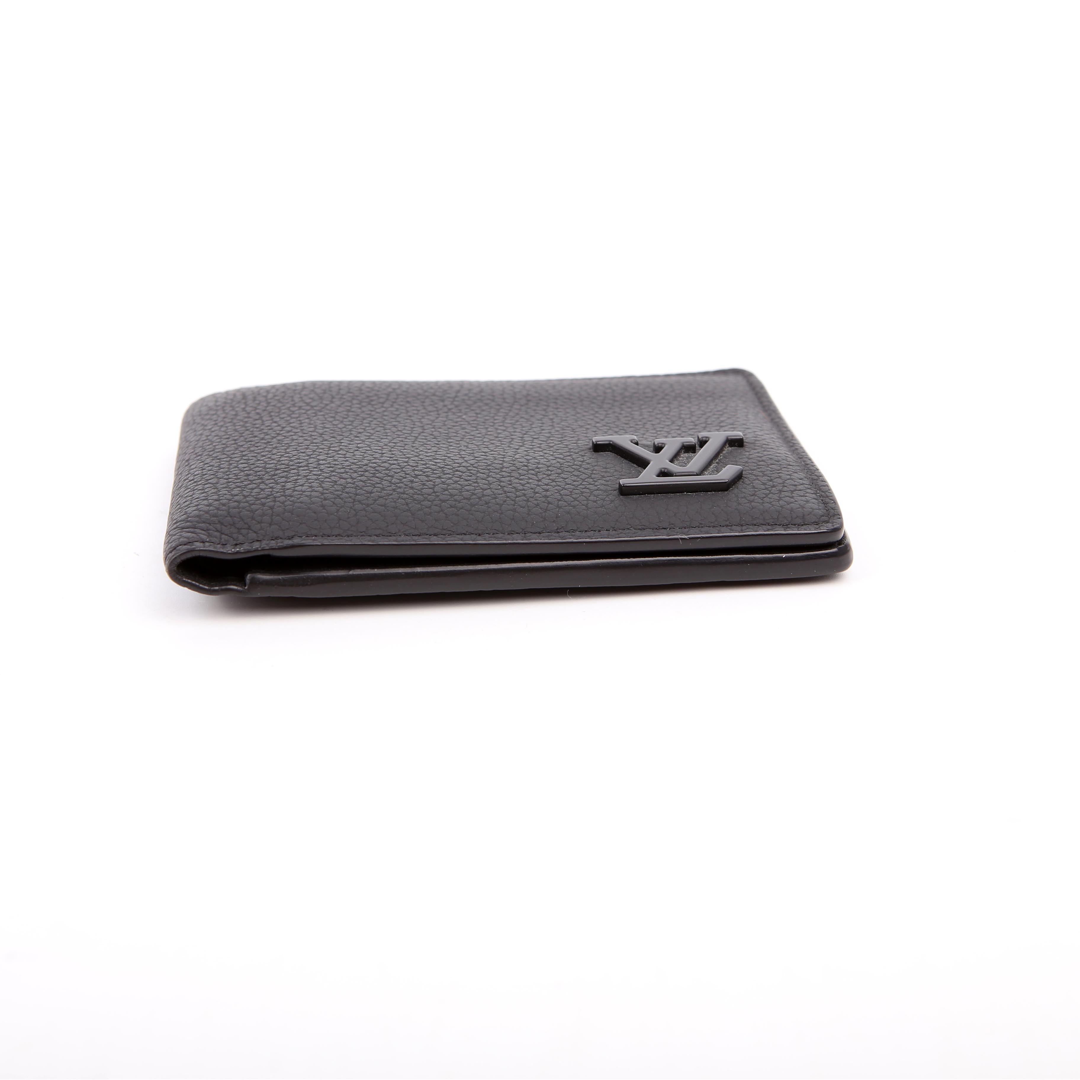 Louis Vuitton Multiple Wallet LV Aerogram Black