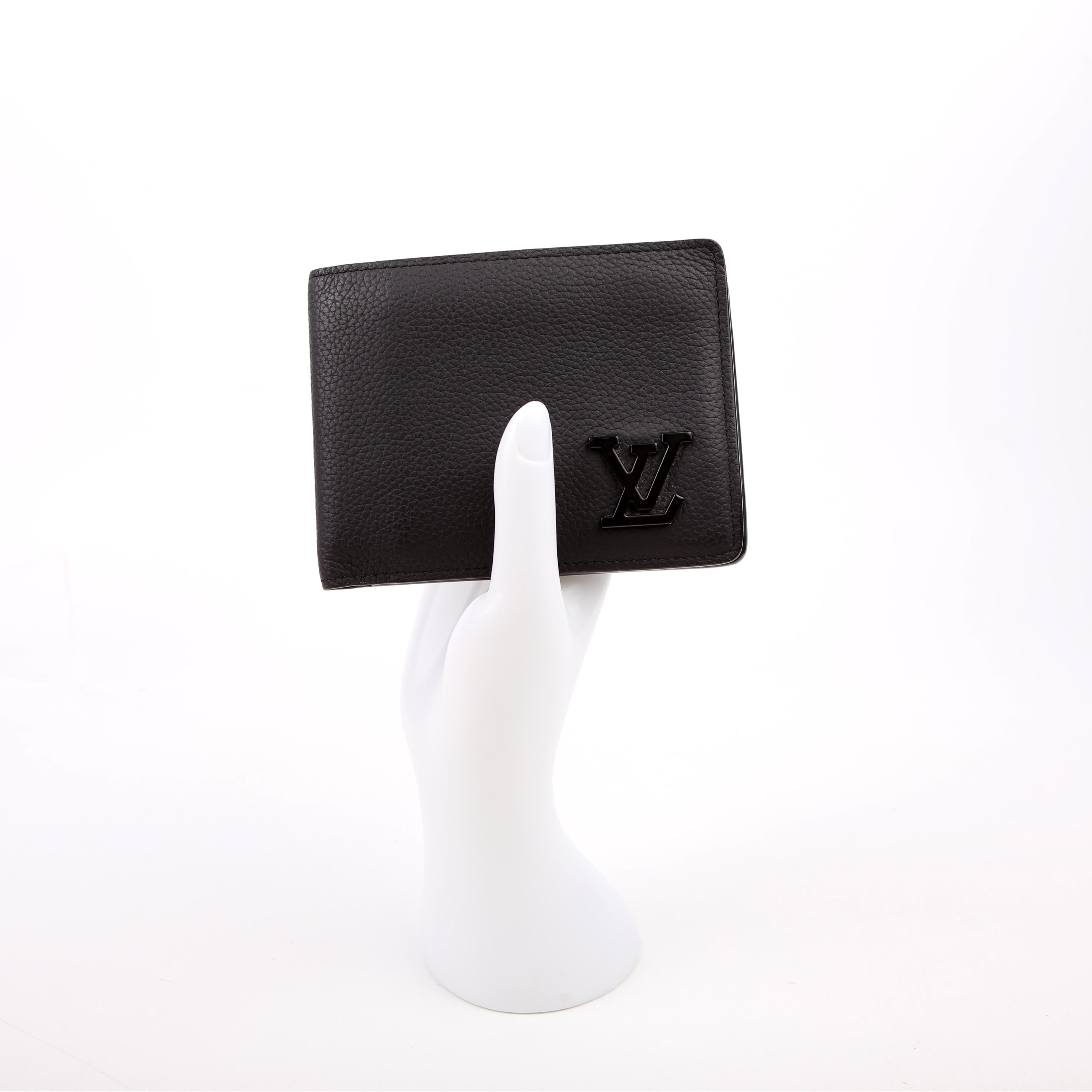 Louis Vuitton Multiple Wallet LV Aerogram Black