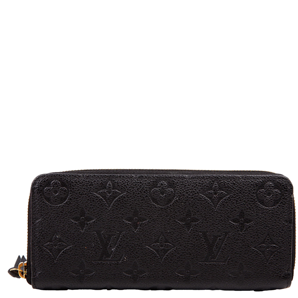 Louis Vuitton Clemence Wallet Empreinte Black
