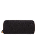 Louis Vuitton Clemence Wallet Empreinte Black