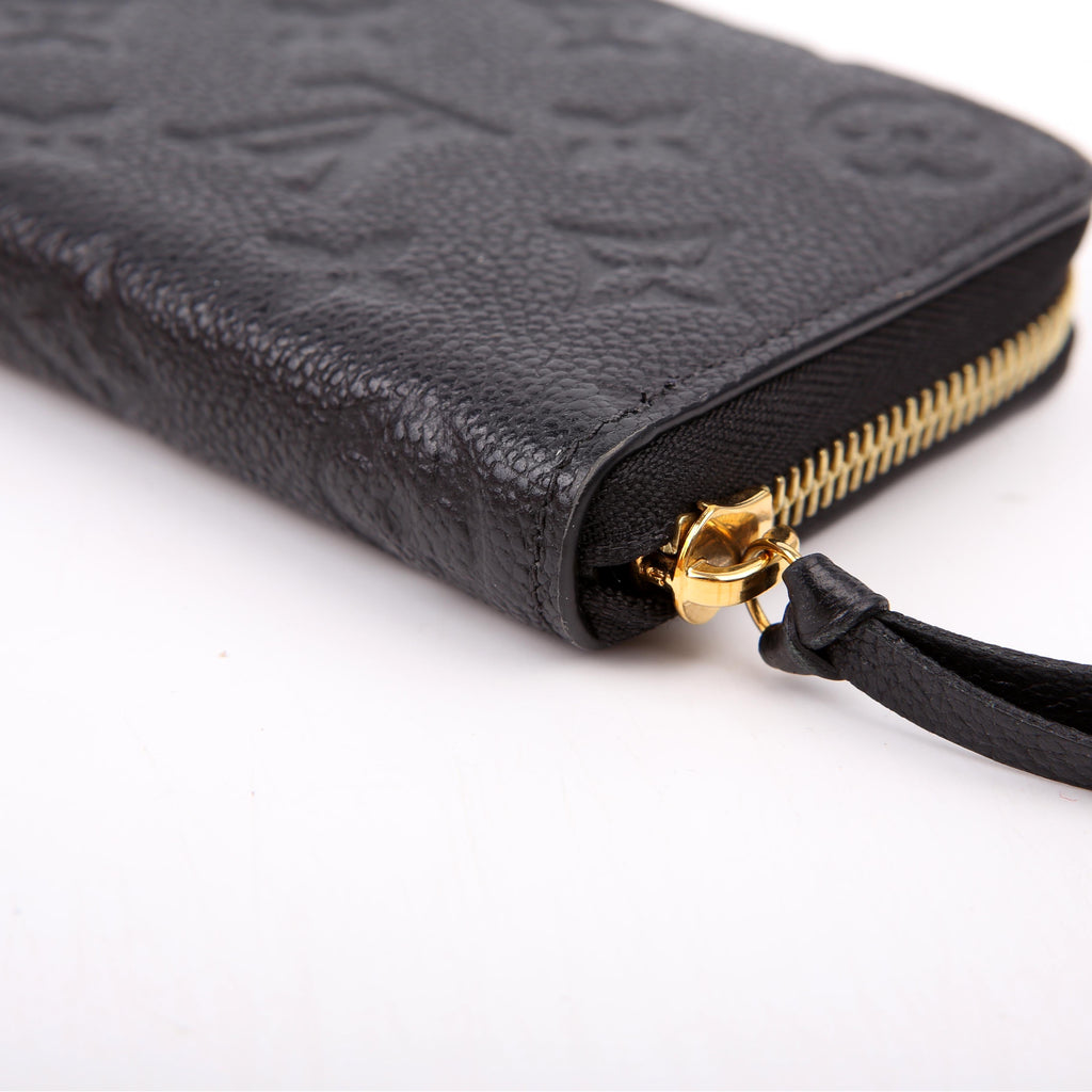Louis Vuitton Clemence Wallet Empreinte Black