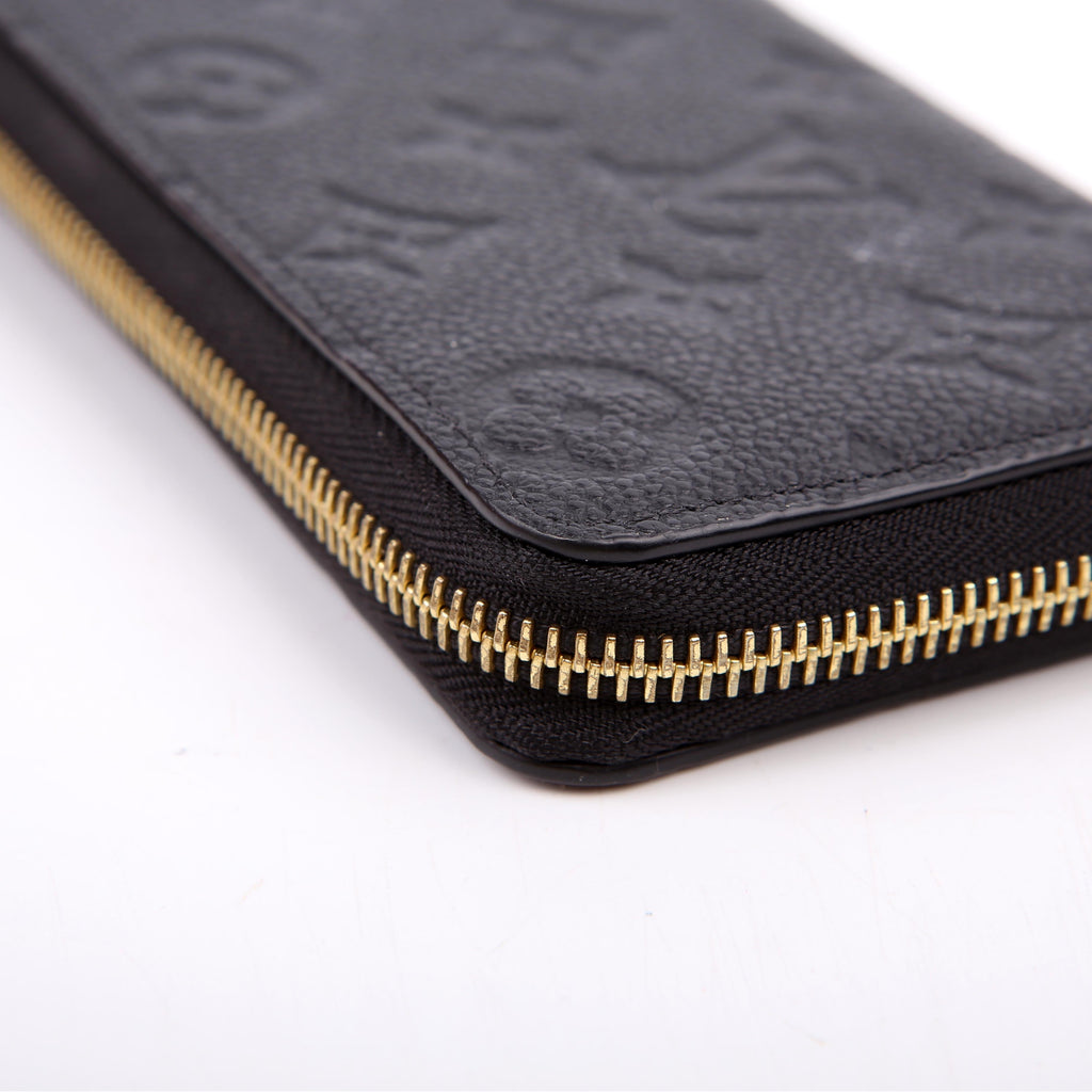 Louis Vuitton Clemence Wallet Empreinte Black