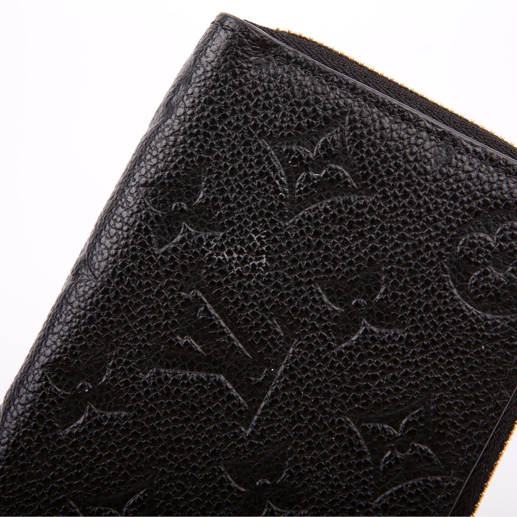 Louis Vuitton Clemence Wallet Empreinte Black