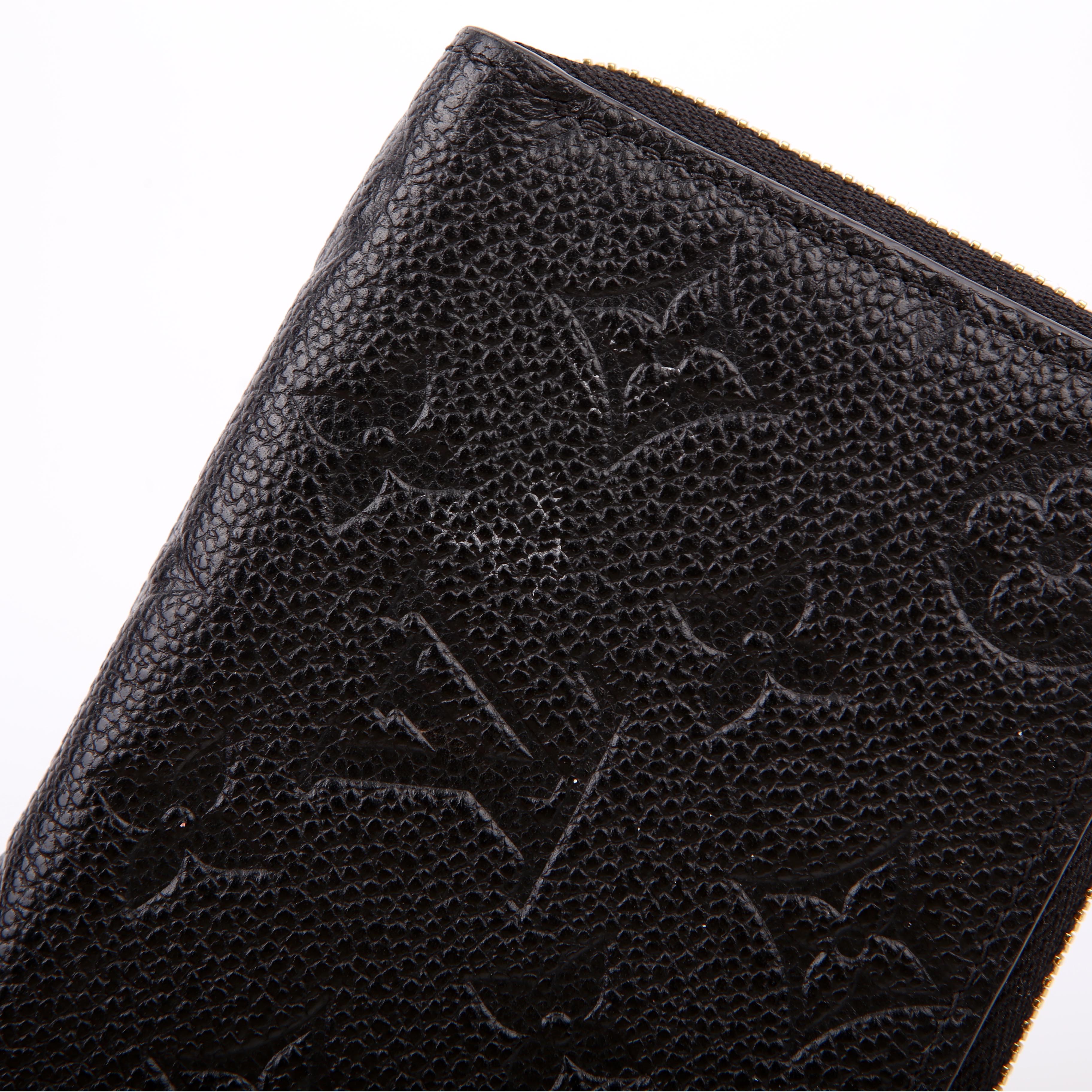 Louis Vuitton Clemence Wallet Empreinte Black
