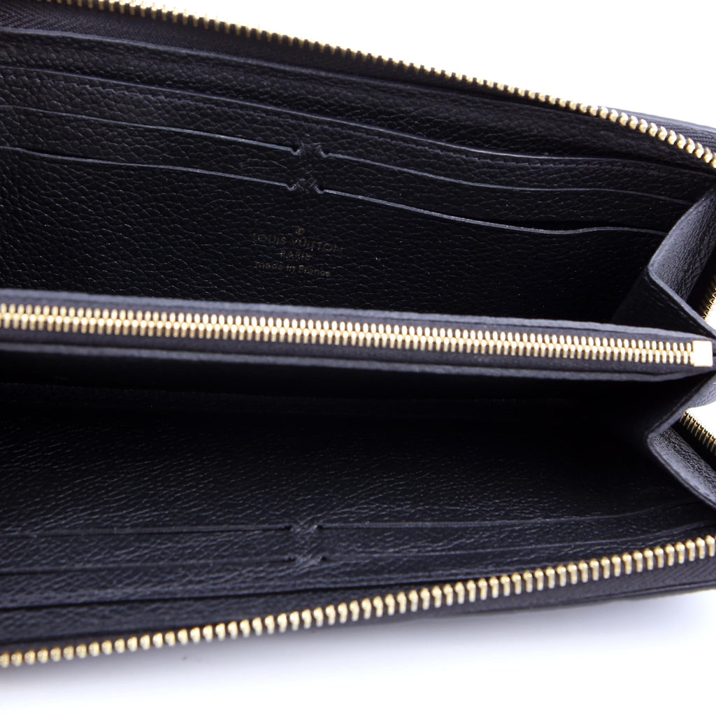 Louis Vuitton Clemence Wallet Empreinte Black