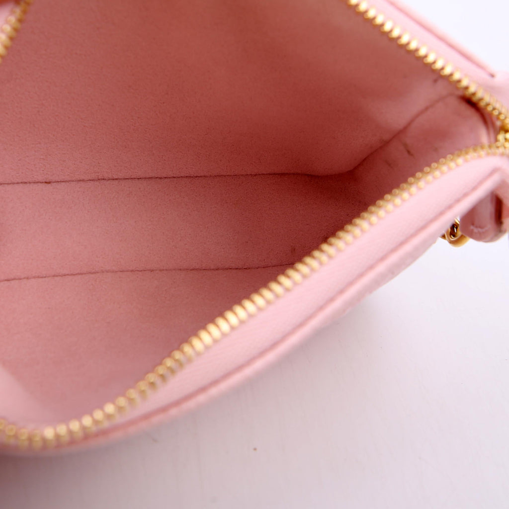 Louis Vuitton Pochette Accessoires Mini Broderies Empreinte Pink
