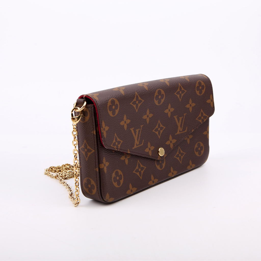 Louis Vuitton Pochete Felicie Monogram Berry