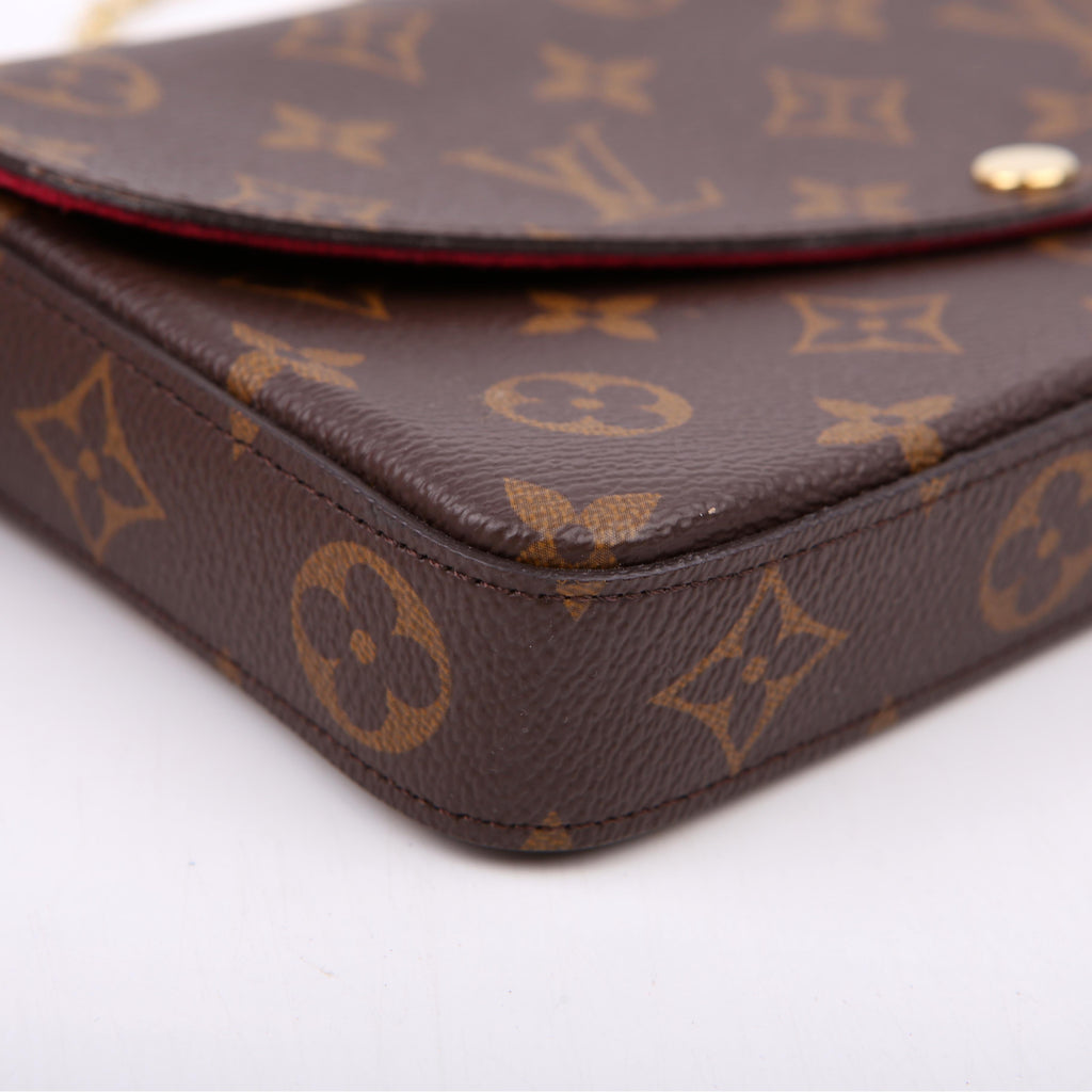 Louis Vuitton Pochete Felicie Monogram Berry
