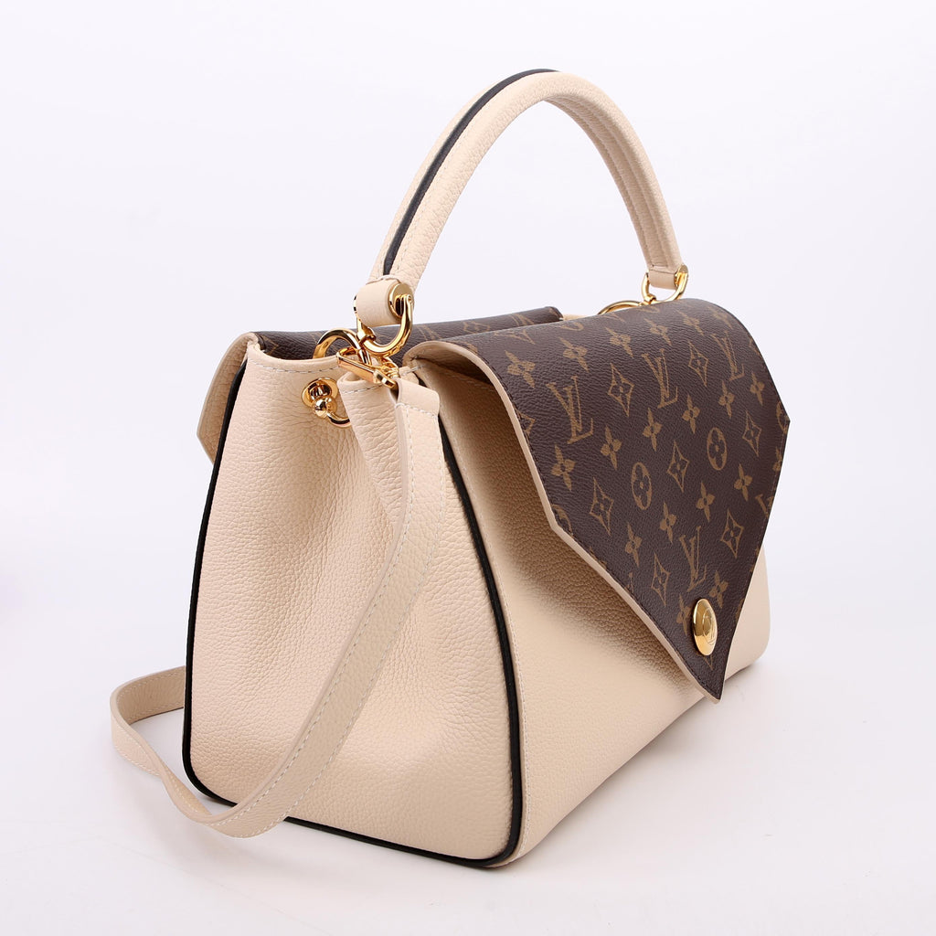 Louis Vuitton Double V Leather Cream