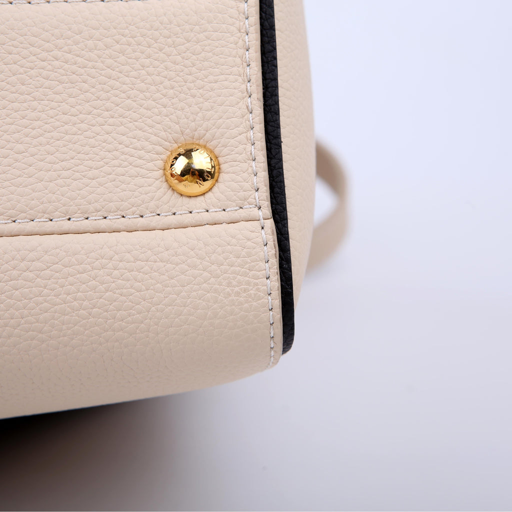 Louis Vuitton Double V Leather Cream