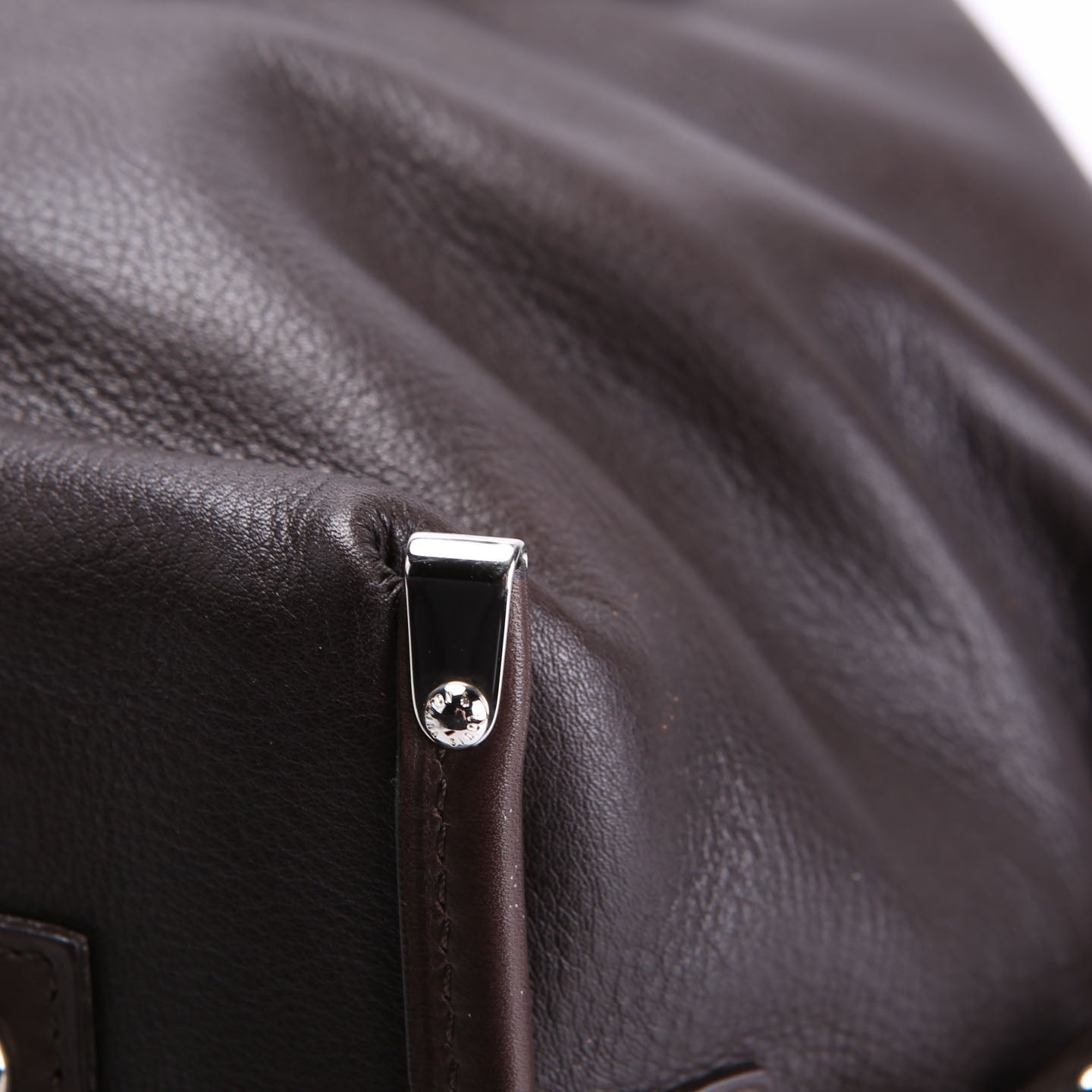 Louis Vuitton Sac Louis Boston Bag Calfskin Brown
