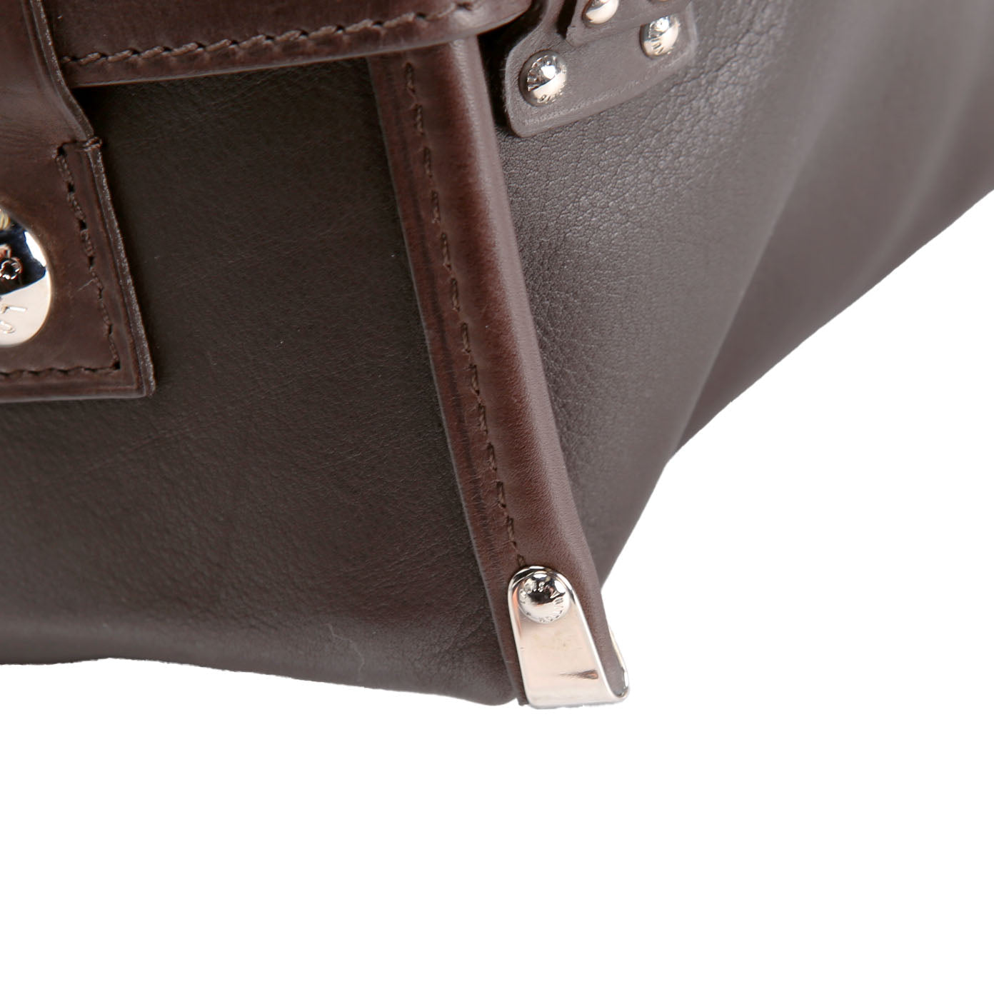 Louis Vuitton Sac Louis Boston Bag Calfskin Brown