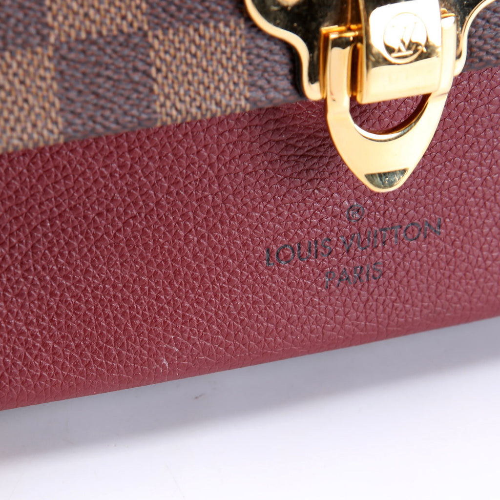 Louis Vuitton Vavin PM NM Ebene Burgundy