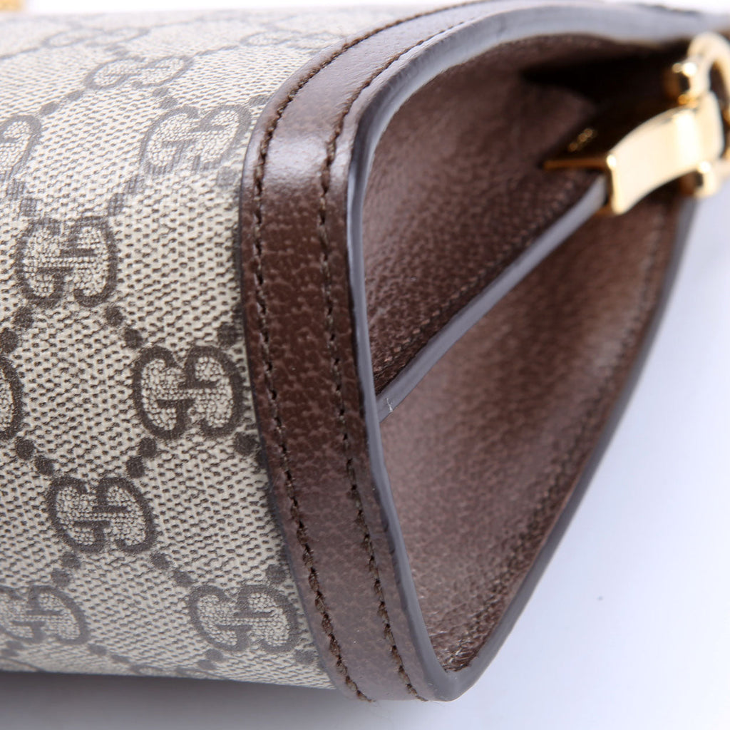 Gucci 503877 GG Supreme Ophidia Small Chain Brown